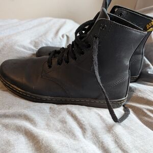 Dr. Martens Black Lace-Up Men's Boots